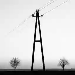 'Strommast' in a higher resolution