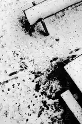 'Wanderrastplatz im Schnee' in a higher resolution